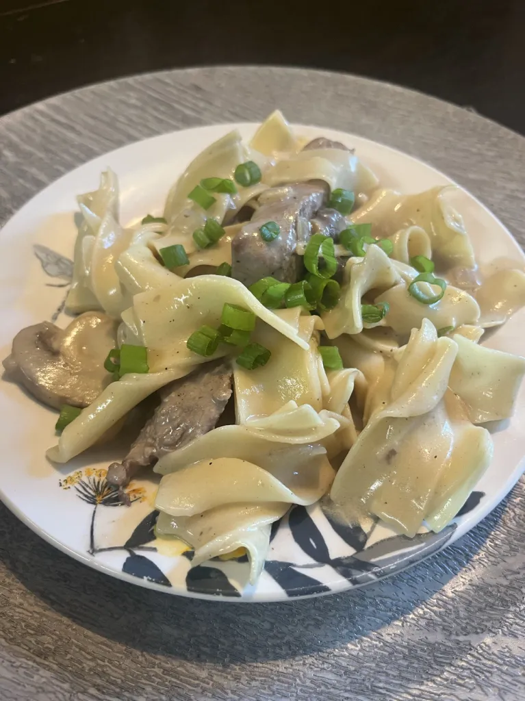 Beef Stroganoff