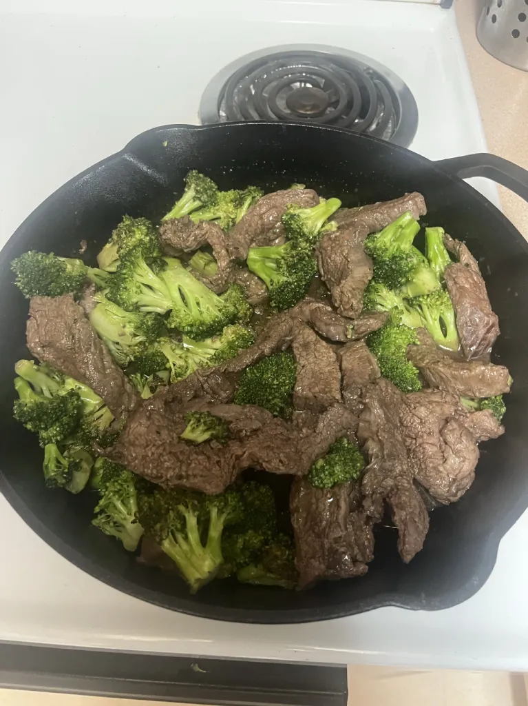 Five-Spice Steak and Broccoli