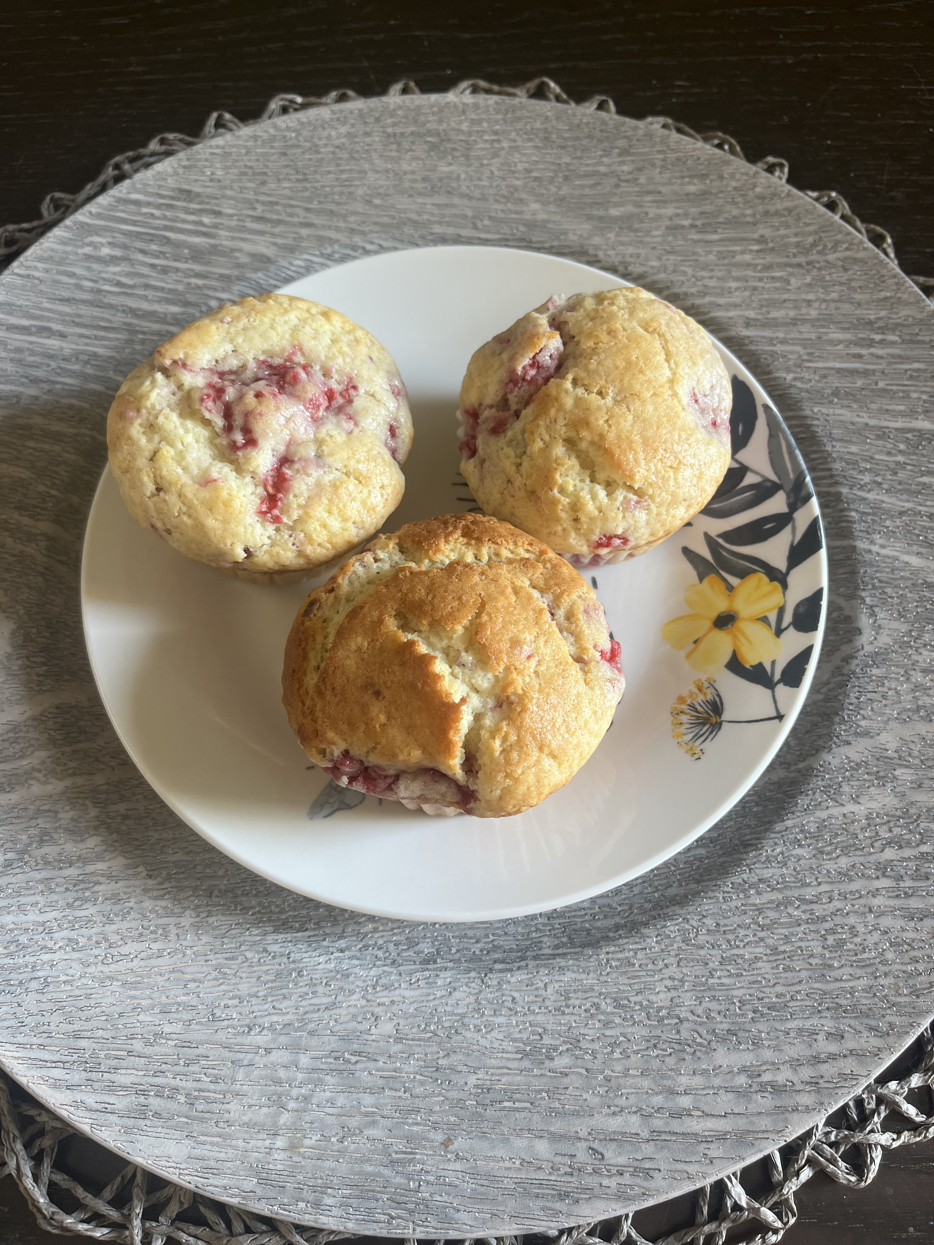 Lemon Raspberry Muffins